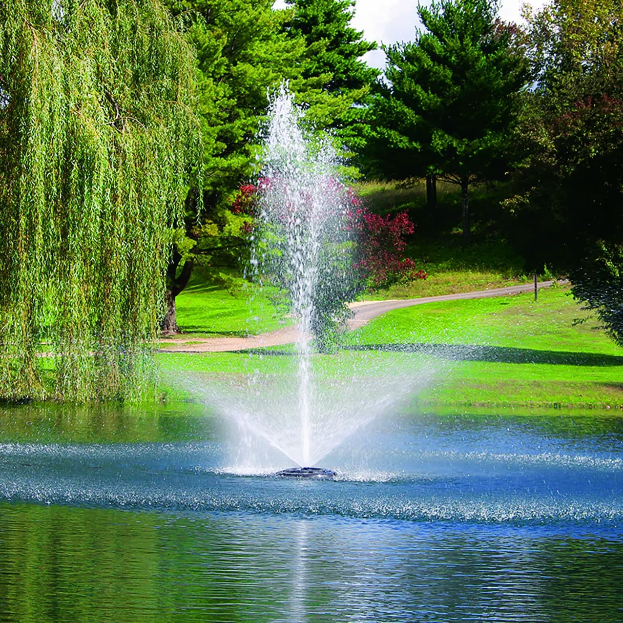 Kasco J Series floating fountain spray